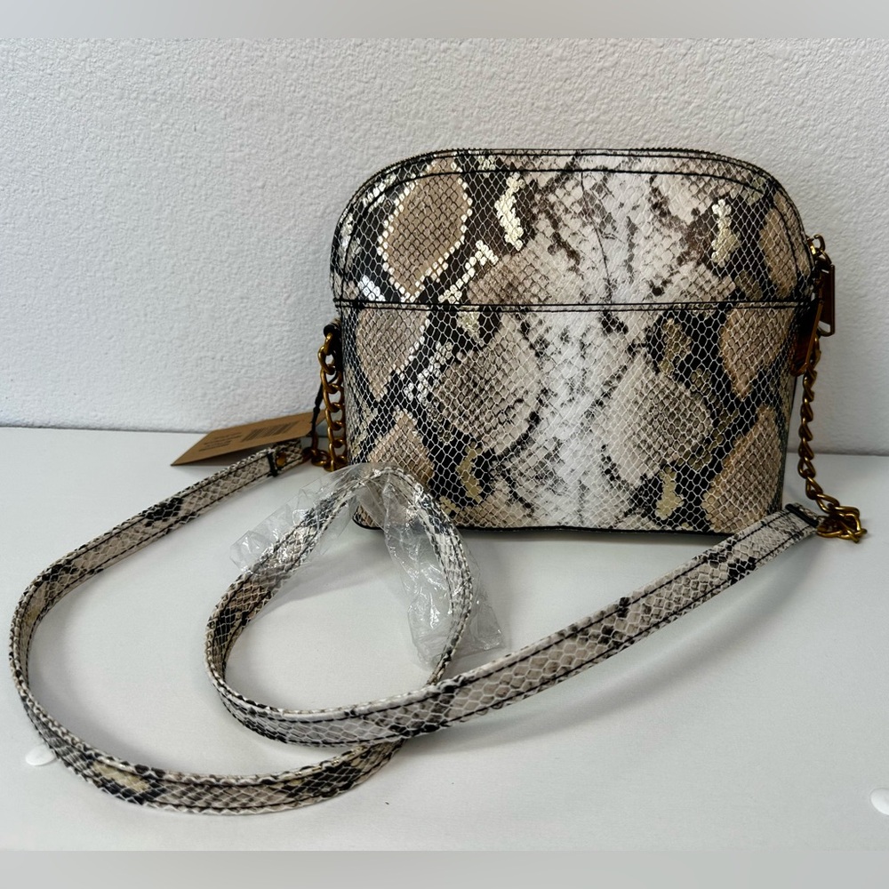 Steve Madden Exotic Snake Print Crossbody Bag, New With Tags - Picture 5 of 8